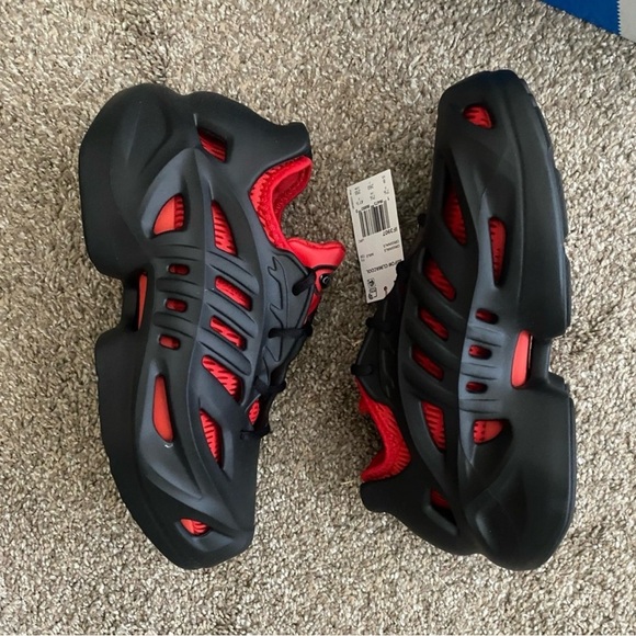 Men’s Adidas Sneakers, Adifom Climacool, Black & Red, Size 8, NIB - Picture 2 of 13